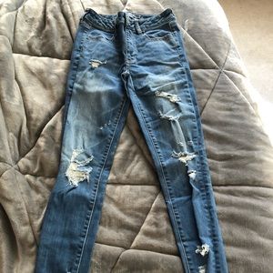 American Eagle Light Denim Jeans/jeggings
